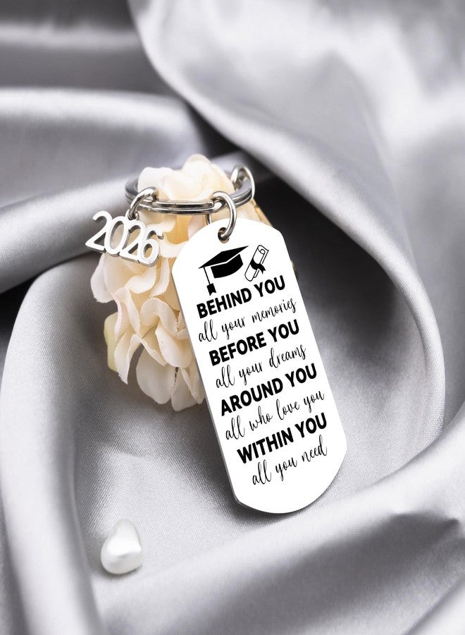 MOEXUKO Senior 2026 Keychain Class of 2026 Graduation Gifts for Her Him College Graduation Gifts for Women Men High School Graduate Gift for Her Masters Degree University Student Grad Gift Ideas - Image 5